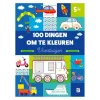 100 Dingen om te Kleuren - Voertuigen 3+-Standaard Uitgeverij Best