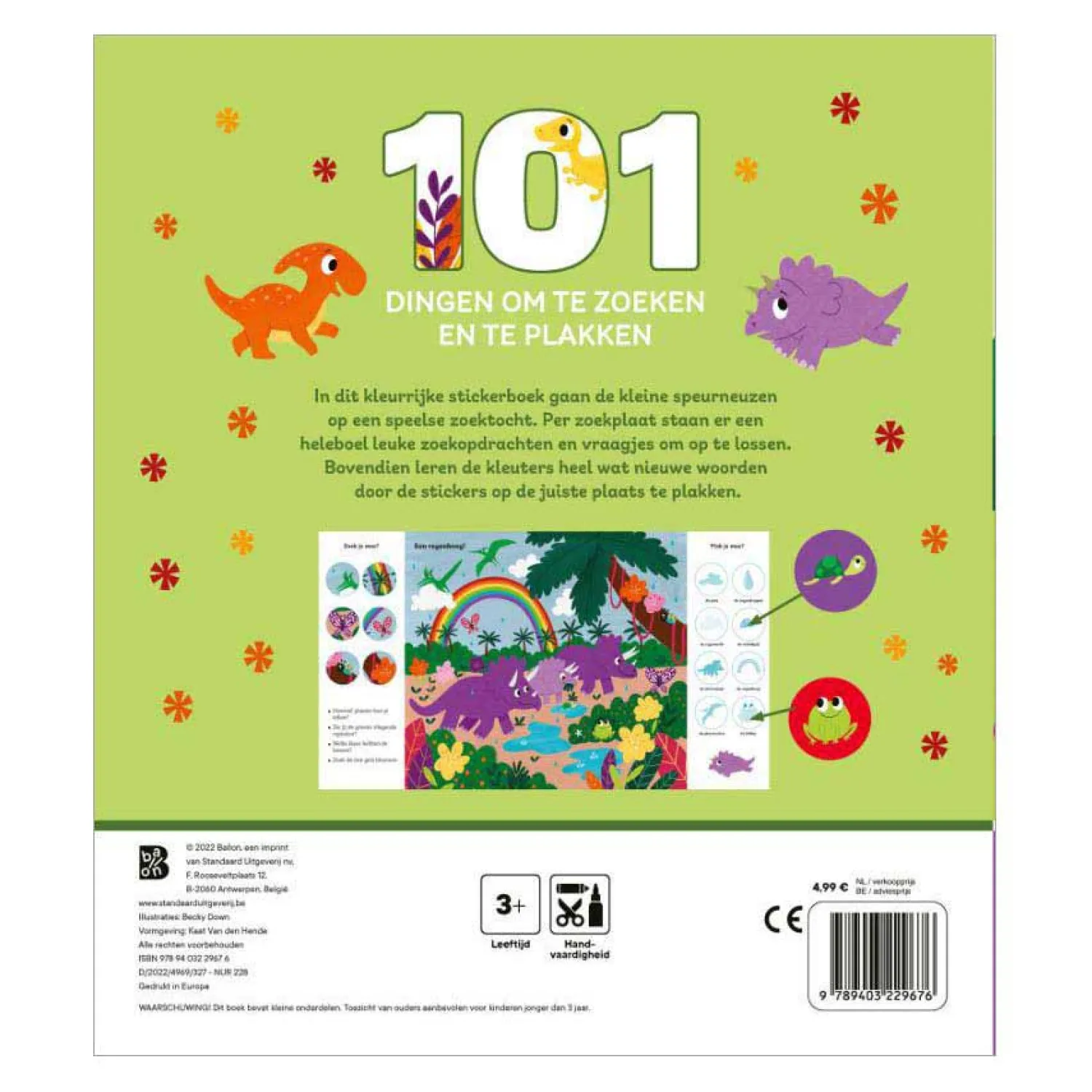 101 dingen om te zoeken en te plakken - Dino's>Standaard Uitgeverij Outlet