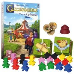 Carcassonne Circus & Artiesten Uitbreiding-999 Games Discount