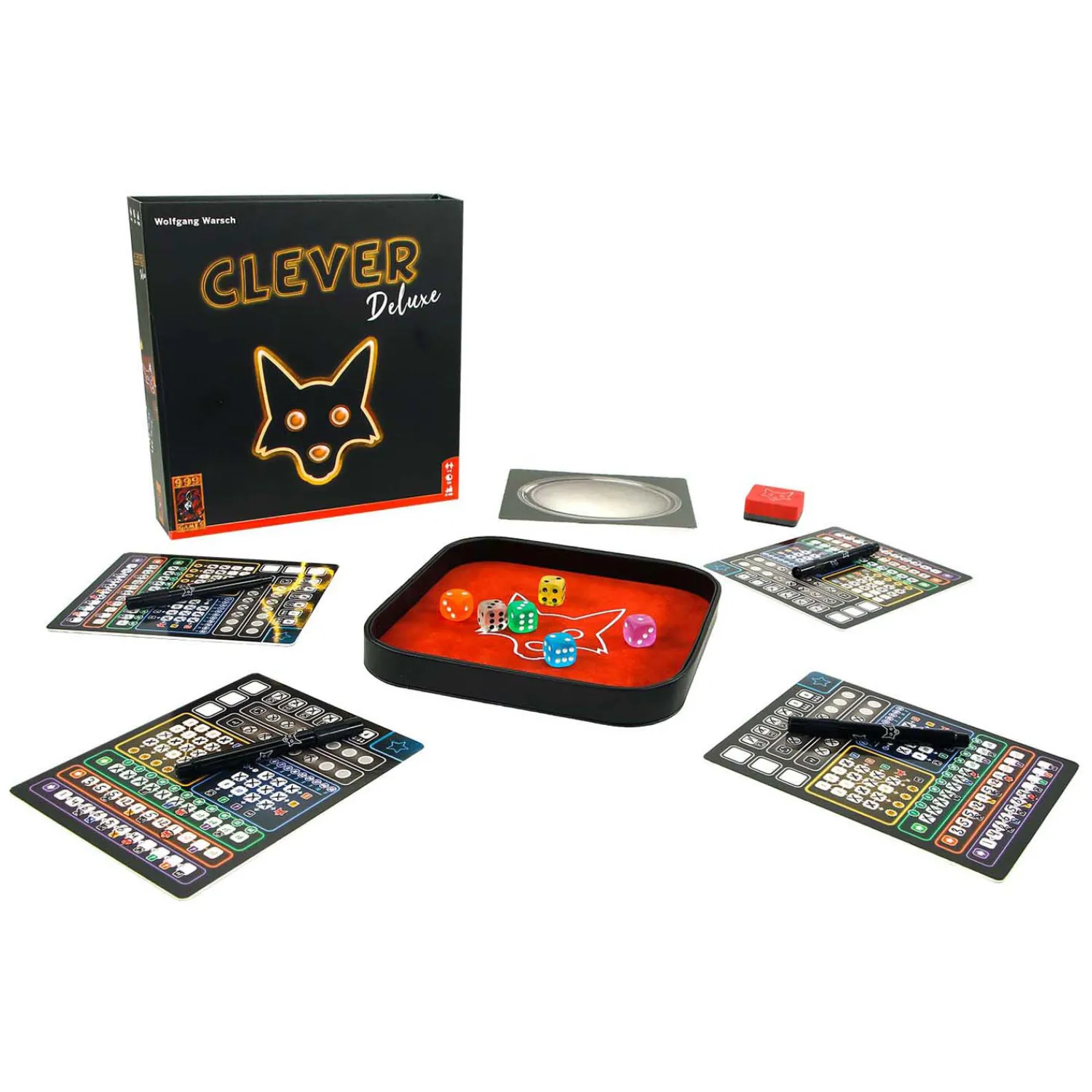 999 Games Clever Deluxe Bordspel Hot