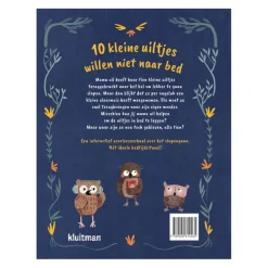 10 Kleine Uiltjes Willen Niet Naar Bed Prentenboek-Uitgeverij Kluitman Online
