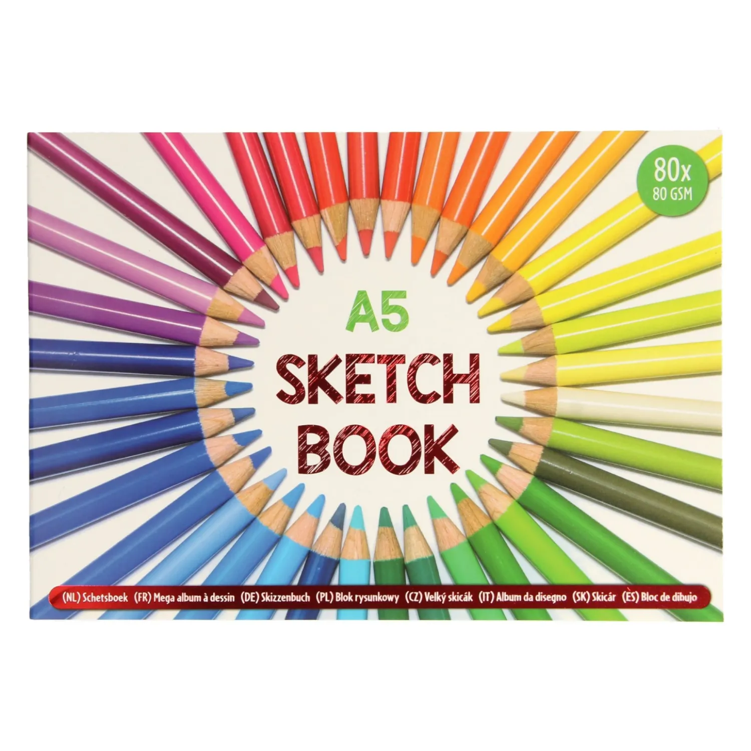 A5 Schetsboek-Wins Holland