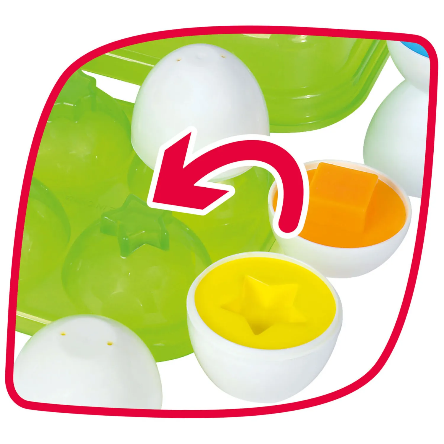 Vormensorteerder Ei>ABC Discount