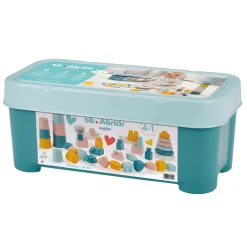 Abrick Babyspeelgoed 4in1 Speelset in Opbergbox, 41dlg. Sale