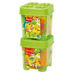 Abrick Bouwblokken Jungle in Opbergbox - 70dlg. Outlet