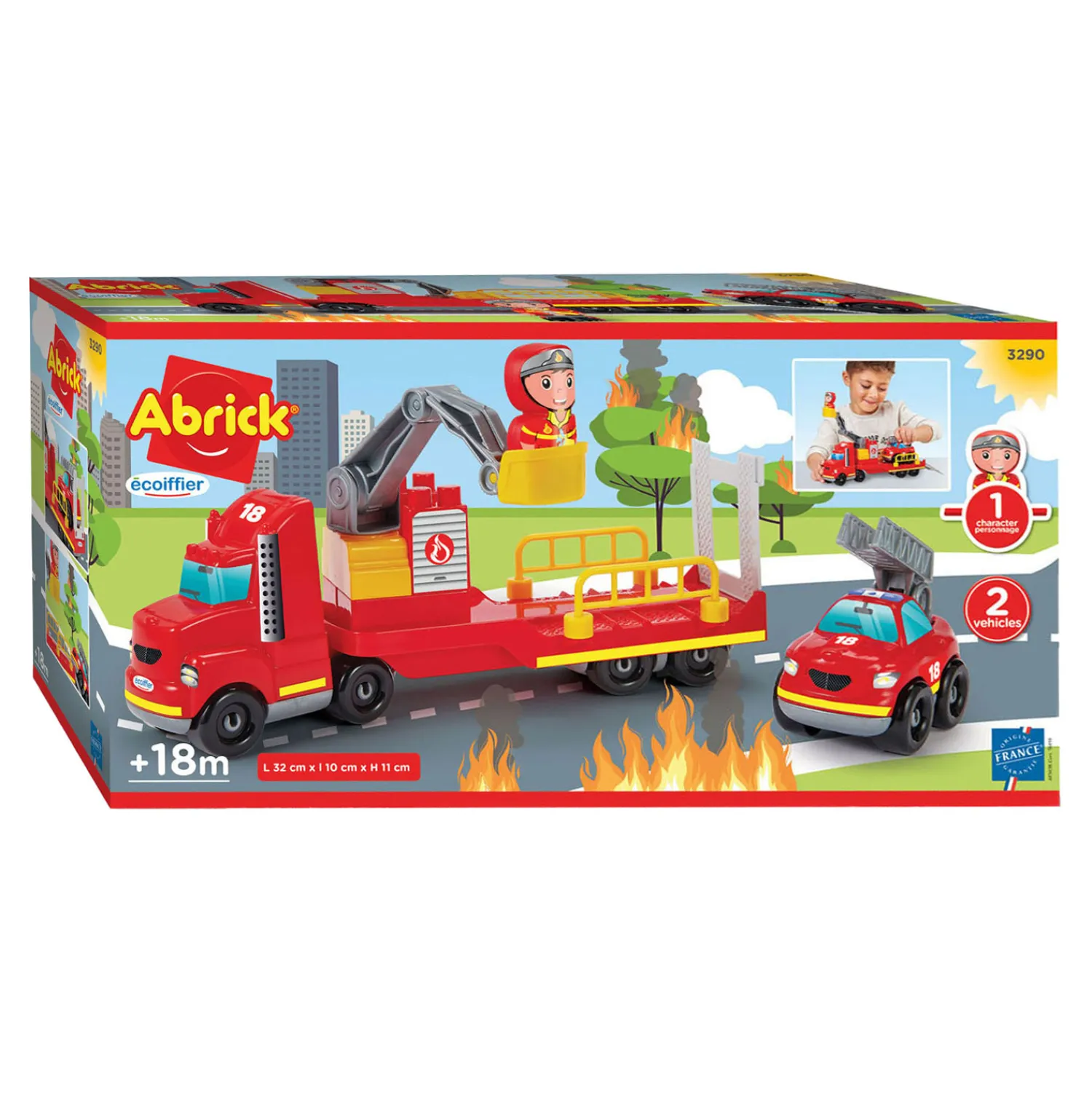 Brandweerwagen met Brandweerauto>Abrick Sale