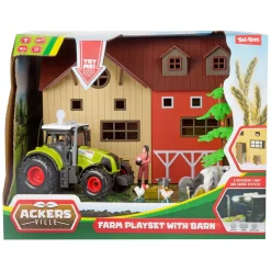 Toi-Toys Ackers Ville Boerderij met Tractor Licht en Geluid Speelset, 12dlg. Discount