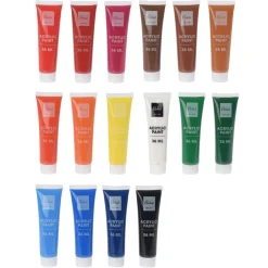 Acrylverf, 16dlg. Discount