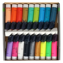 Creative Craft Group Acrylverf Fluor en Metallic Kleuren, 18x36 ml Discount