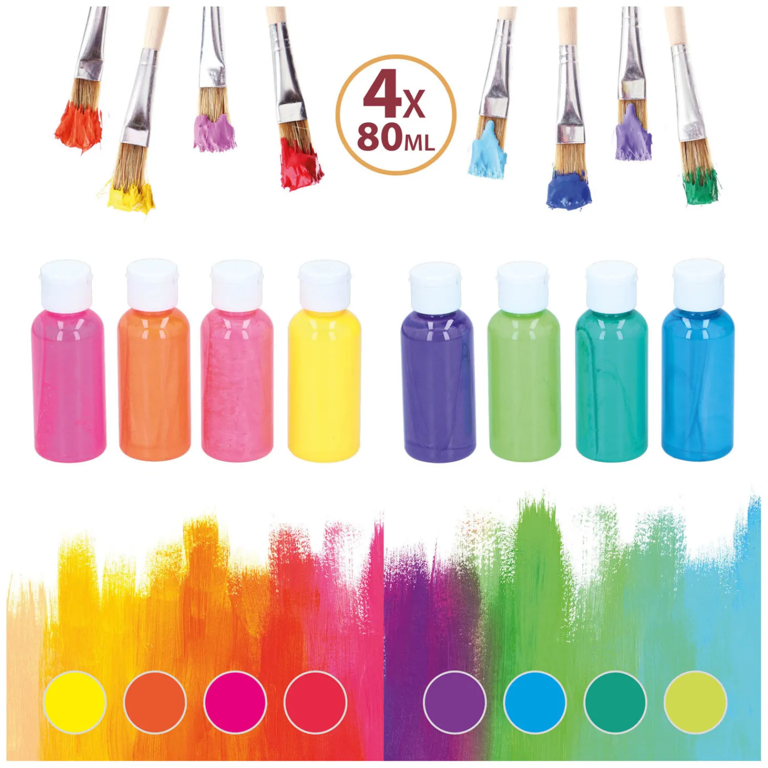 Acrylverf Neon, 4dlg.- Sale