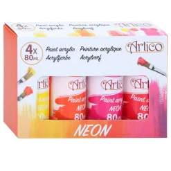 Acrylverf Neon, 4dlg.- Sale