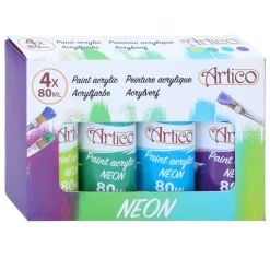 Acrylverf Neon, 4dlg.- Sale