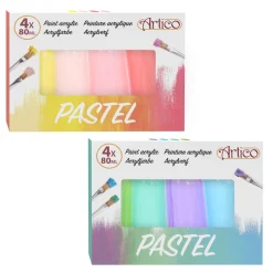 Acrylverf Pastel, 4dlg.- Clearance