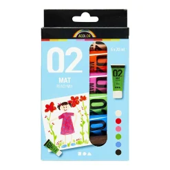 Acrylverf Verschillende Kleuren, 02 - Matt, 6x20ml>Creativ Company Best
