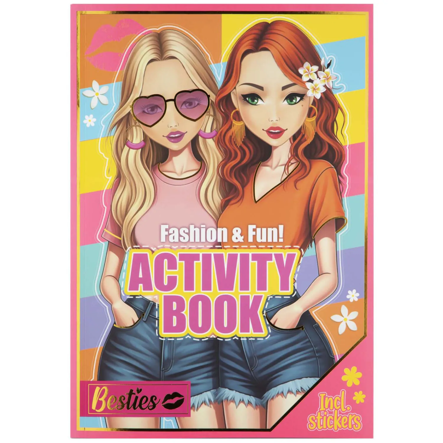 Activiteitenboek A4 - 24 Vellen met Stickers-Creative Craft Group Best