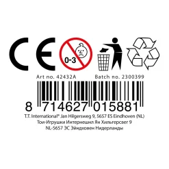 Adrenix Voetbaldoel met Net, 64x49x35cm-Toi-Toys Discount