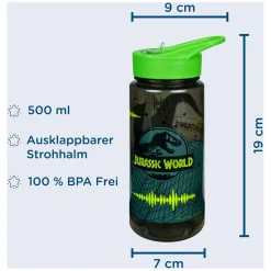 Undercover AERO Drinkfles Jurassic World, 500ml Clearance