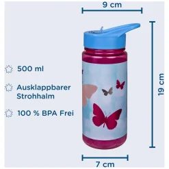 Undercover AERO Drinkfles Vlinders, 500ml Best