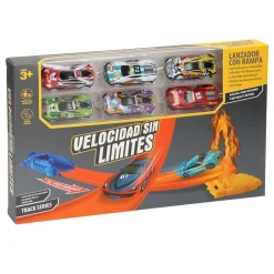 Afschiettrack met Auto's- New