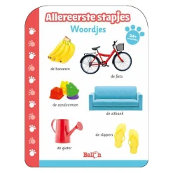 Standaard Uitgeverij Allereerste Stapjes - Woordjes 24m+