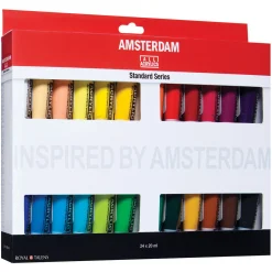 Amsterdam Acrylverf Standard Set, 24dlg.-Bruynzeel New