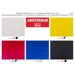 Amsterdam Standard Series Acrylverf Primaire Set 120ml, 5dlg.><noscript><img width=