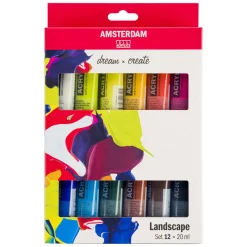 Amsterdam Standard Series Acrylverf Landschap Set 20ml, 12dlg.-Bruynzeel New