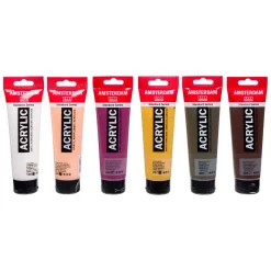 Bruynzeel Amsterdam Standard Series Acrylverf Portret Set 120ml, 6dlg.