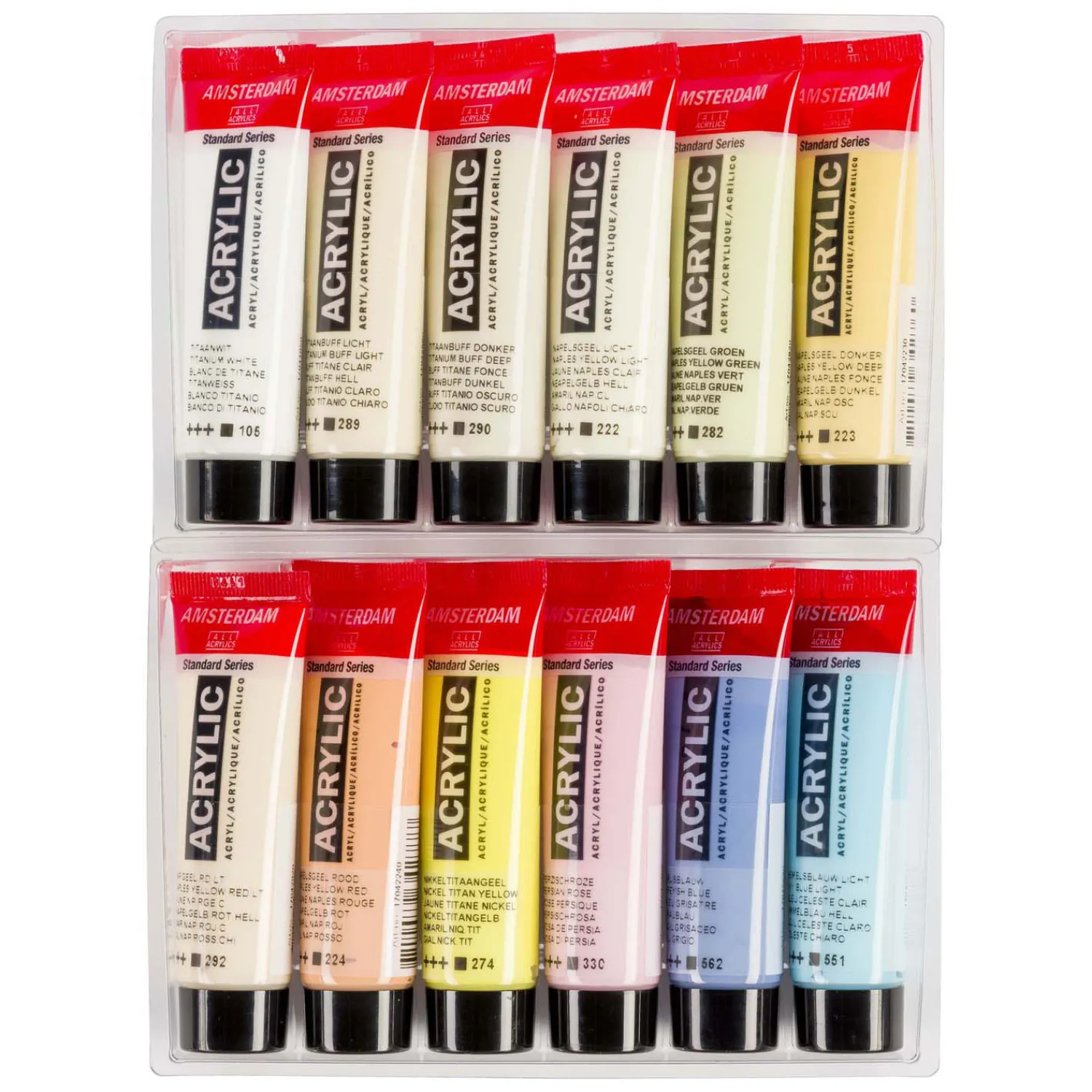 Amsterdam Standard Series Acrylverf Pastel Set 20ml, 12dlg.-Bruynzeel Sale