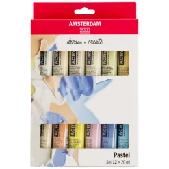 Amsterdam Standard Series Acrylverf Pastel Set 20ml, 12dlg.-Bruynzeel Sale