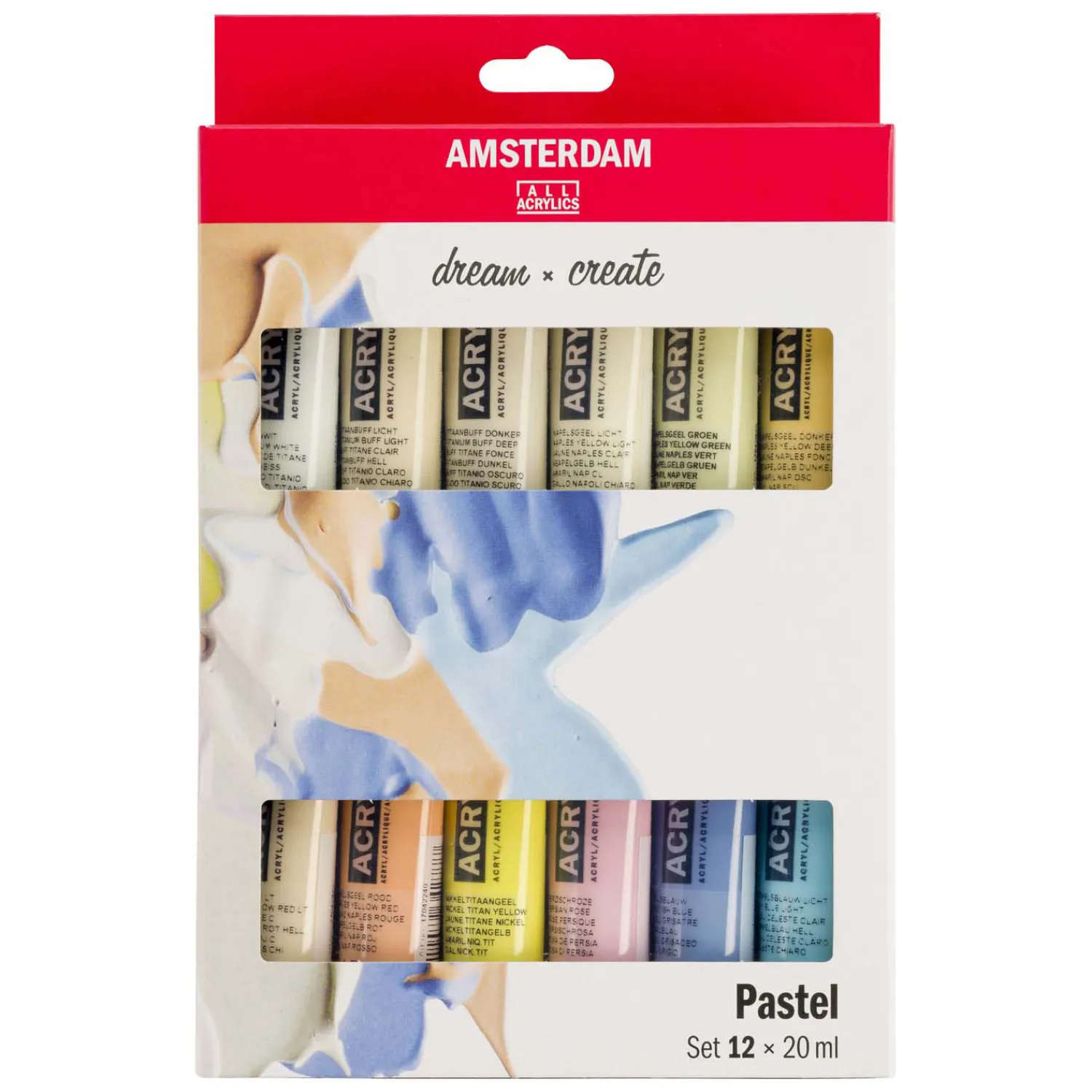 Amsterdam Standard Series Acrylverf Pastel Set 20ml, 12dlg.-Bruynzeel Sale