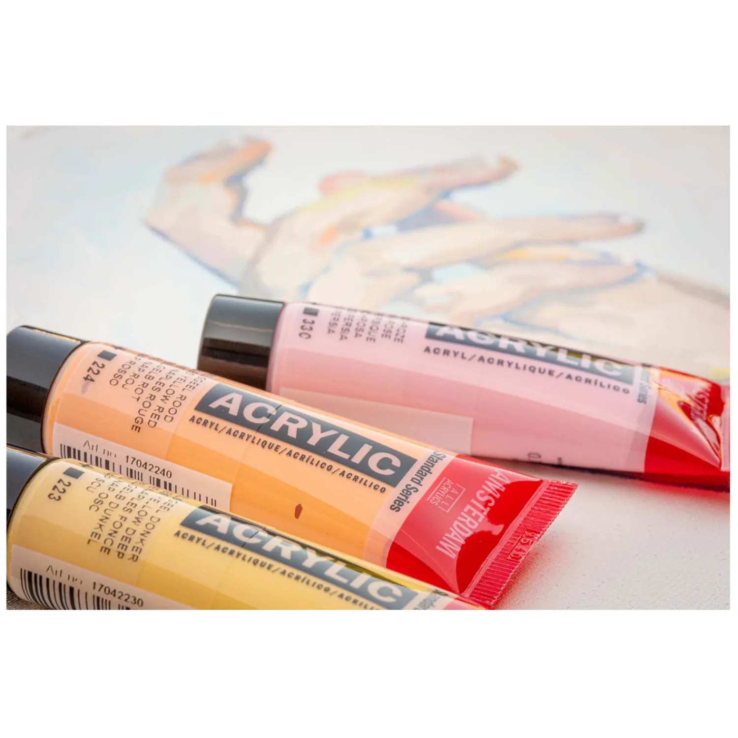 Amsterdam Standard Series Acrylverf Pastel Set 20ml, 12dlg.-Bruynzeel Sale