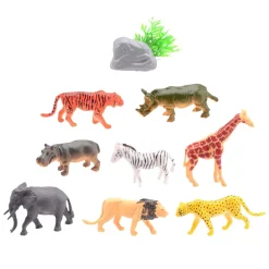Animal World - Wilde Dieren Speelset, 10dlg.>Johntoy Discount