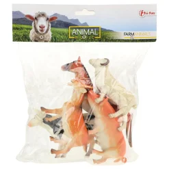 Animal World Boederijdieren Deluxe, 5st.-Toi-Toys Best