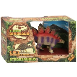 Animal World Tweezijdige Dino - Stegosaurus>Johntoy Clearance