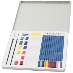 Creative Craft Group Aquarel Verfset in Tinnen Box, 28dlg Hot
