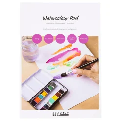 Aquarelblok A4 200gr. - 20pag.-Creativ Company Discount