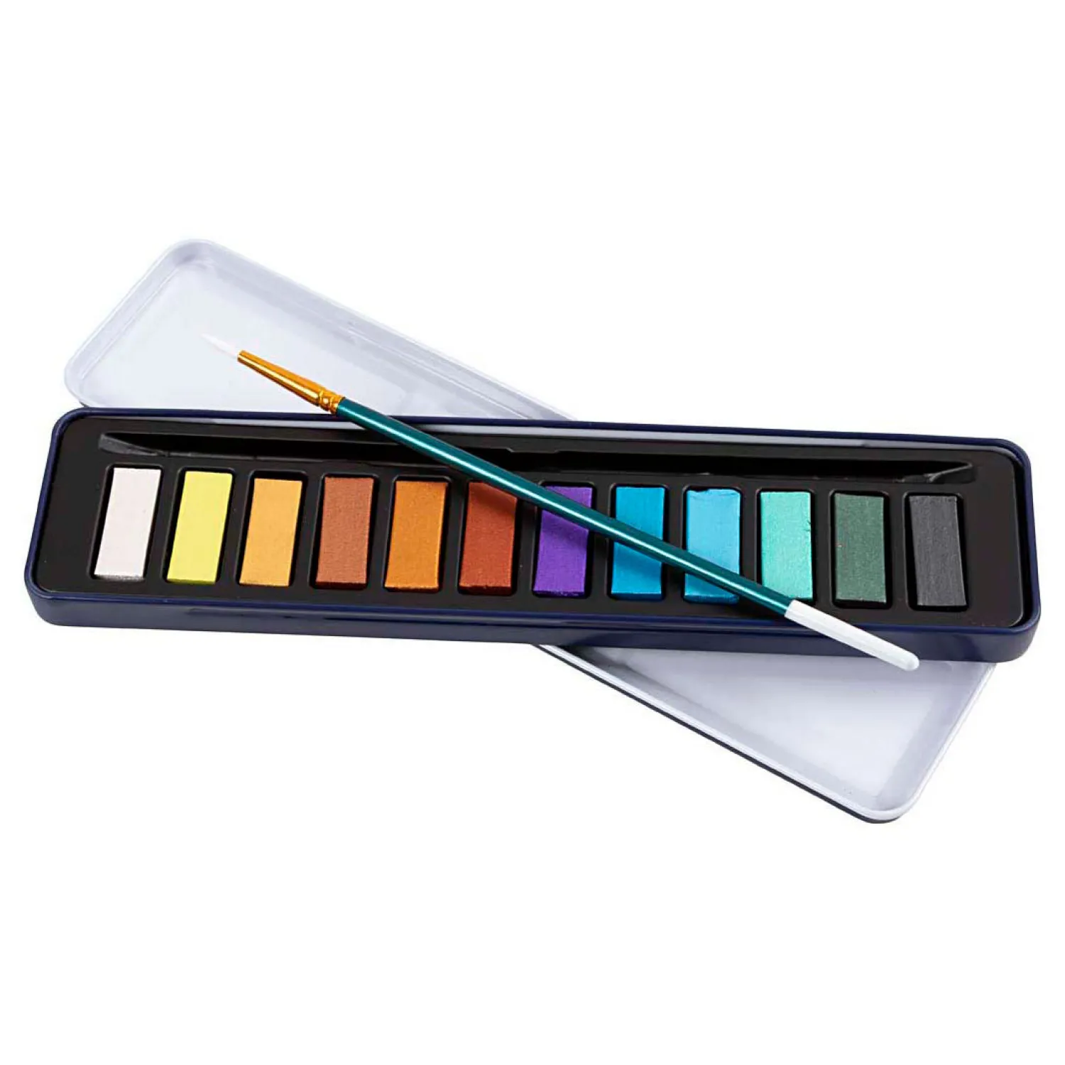 Aquarelset Metallic Kleuren - 12 Kleuren- Sale