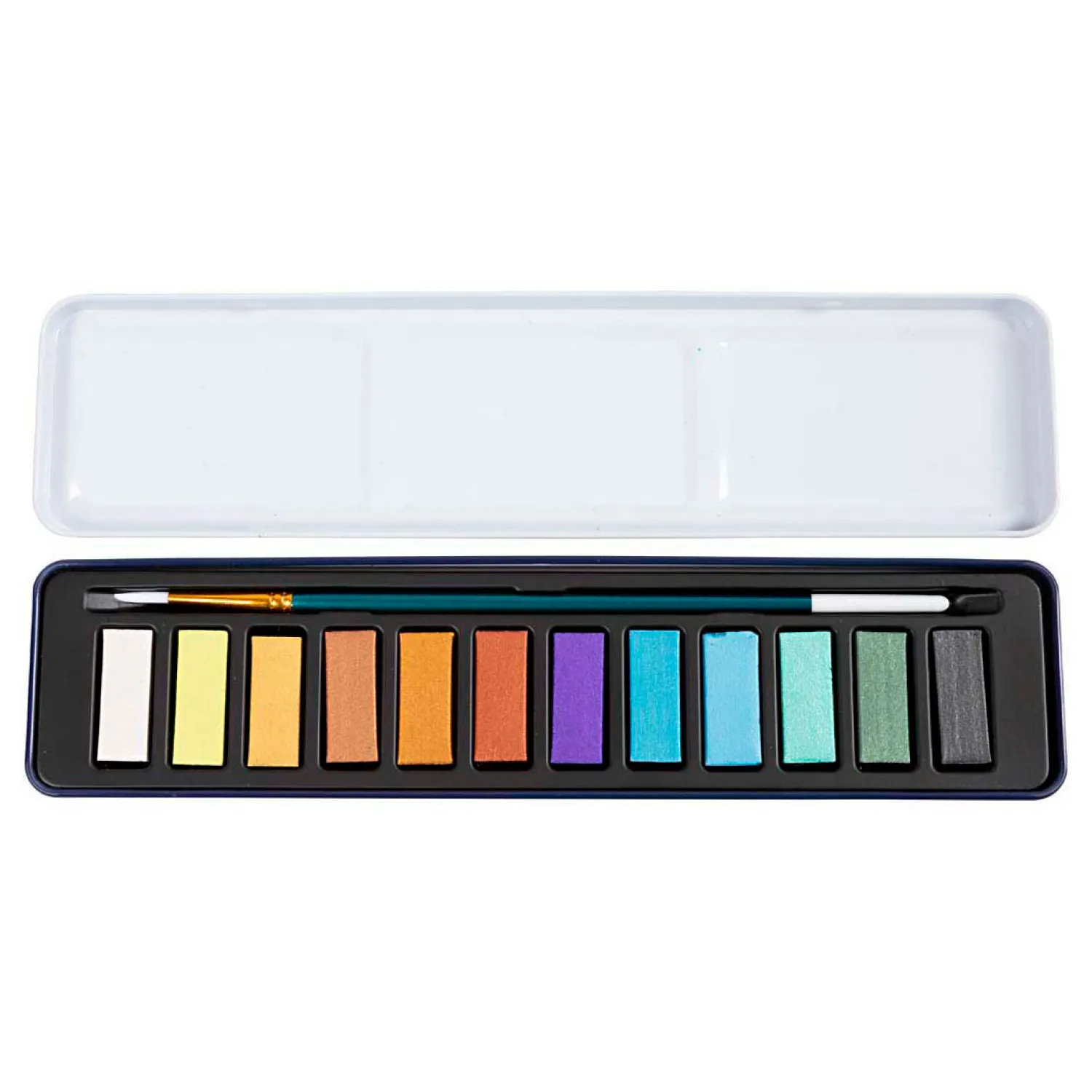 Aquarelset Metallic Kleuren - 12 Kleuren- Sale