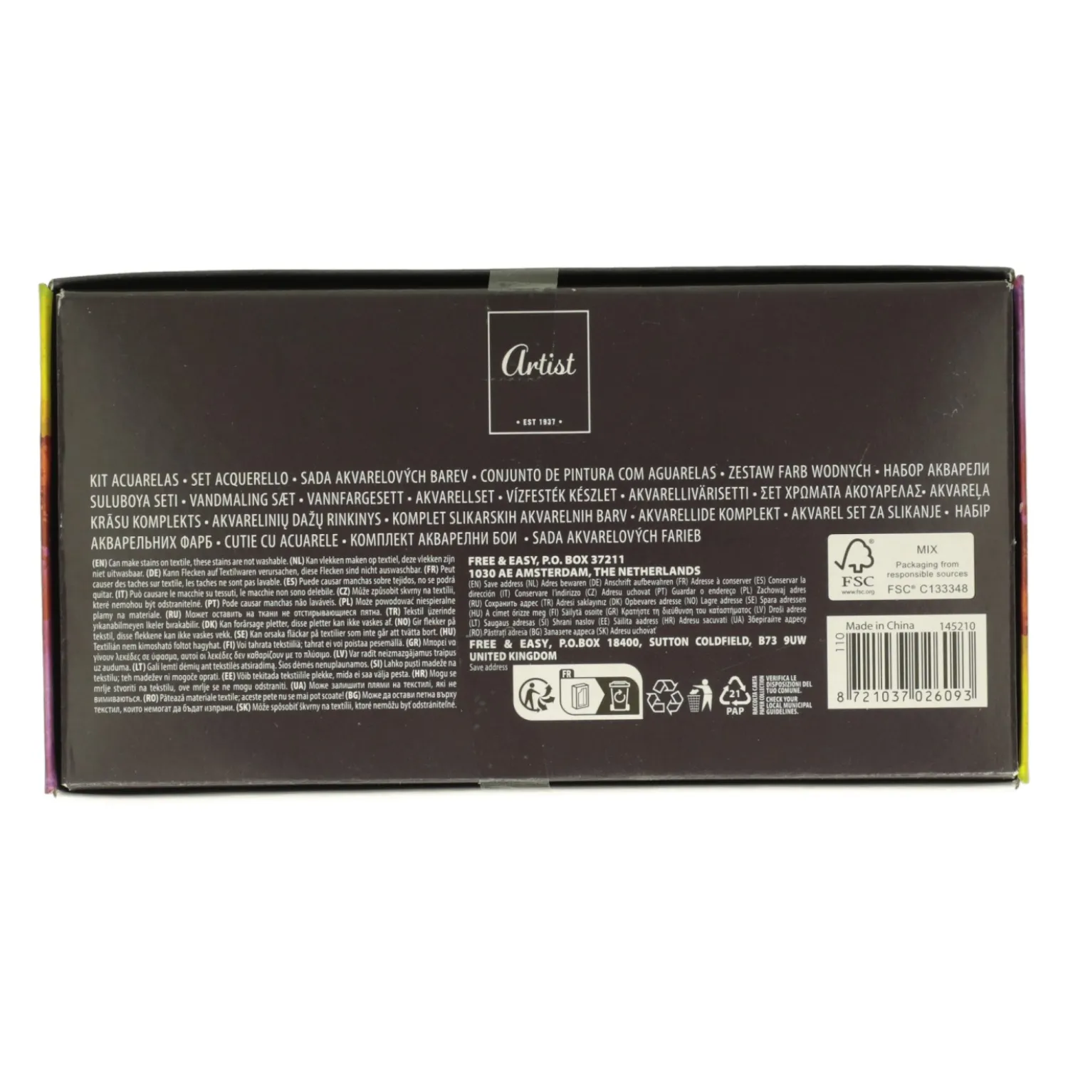 Aquarelverf, 10x12ml> Clearance