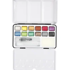 Art Aqua Aquarelverf Metallic, 12 Kleuren-Creativ Company Best