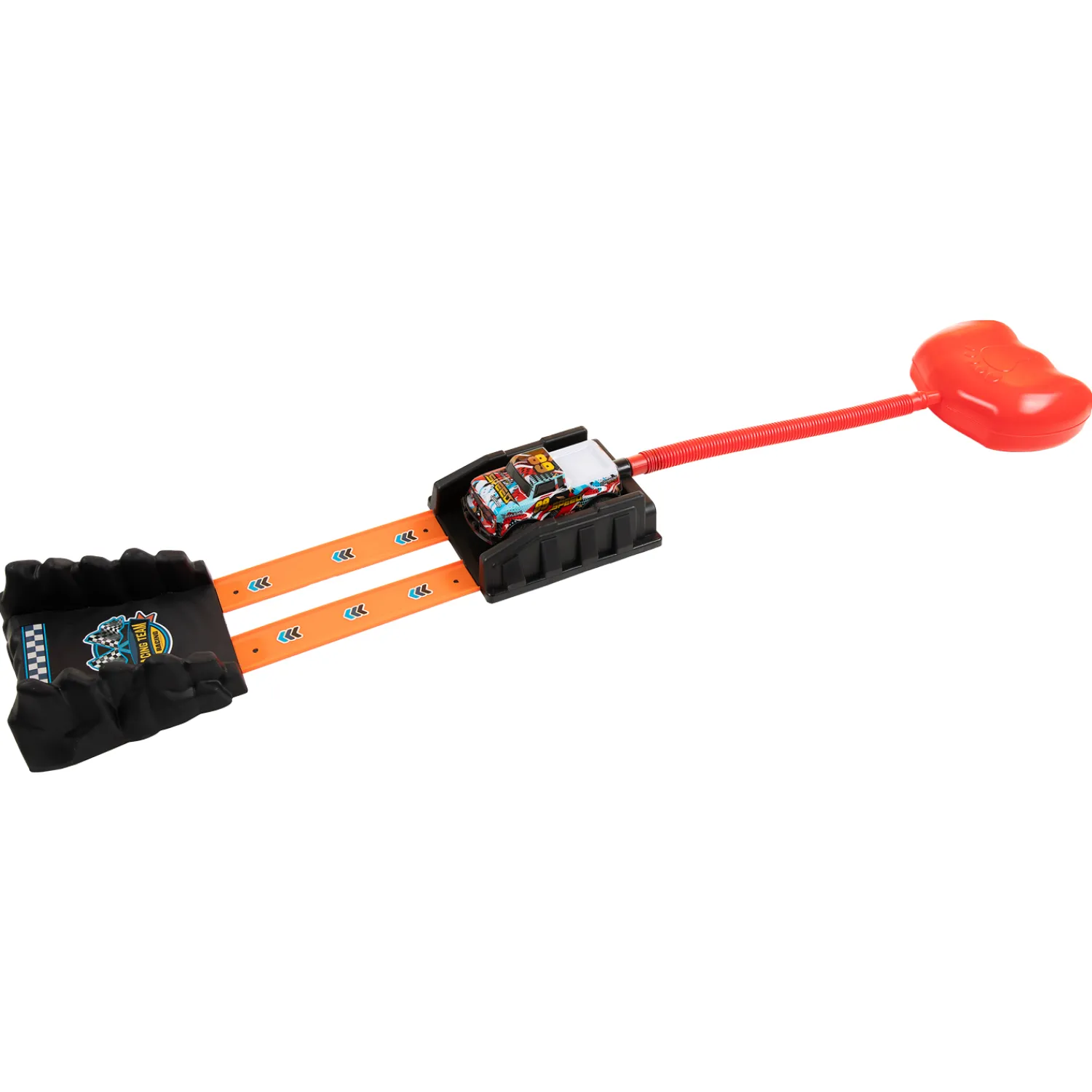 Auto Lanceerbaan met Voetpomp>