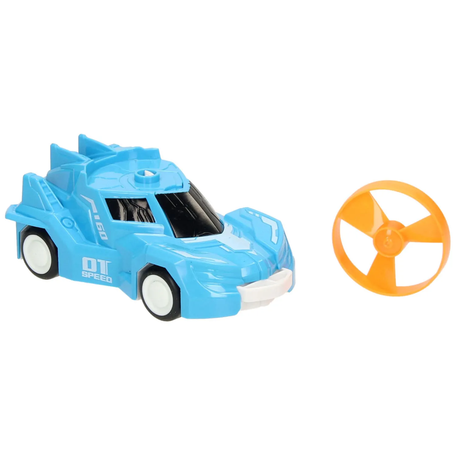 Auto met Afschietpropellor-