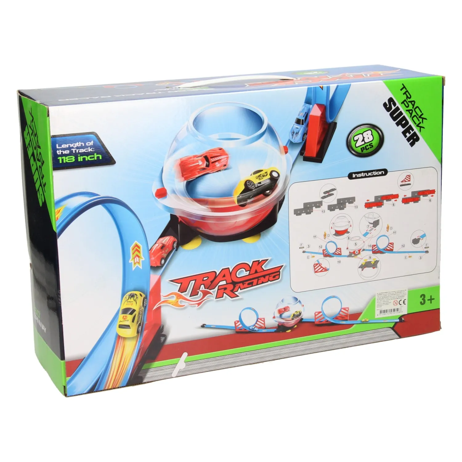 Auto Racebaan Set Looping Vissenkom- Online