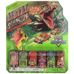 Autoset Dierenprint met Speeldieren Hot