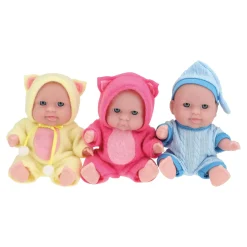 Baby Babypopje met Slaapmuts>Beau New