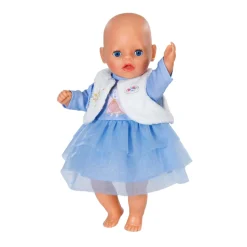 Blauwe Jurkje voor Poppen, 36cm>Baby Born Sale