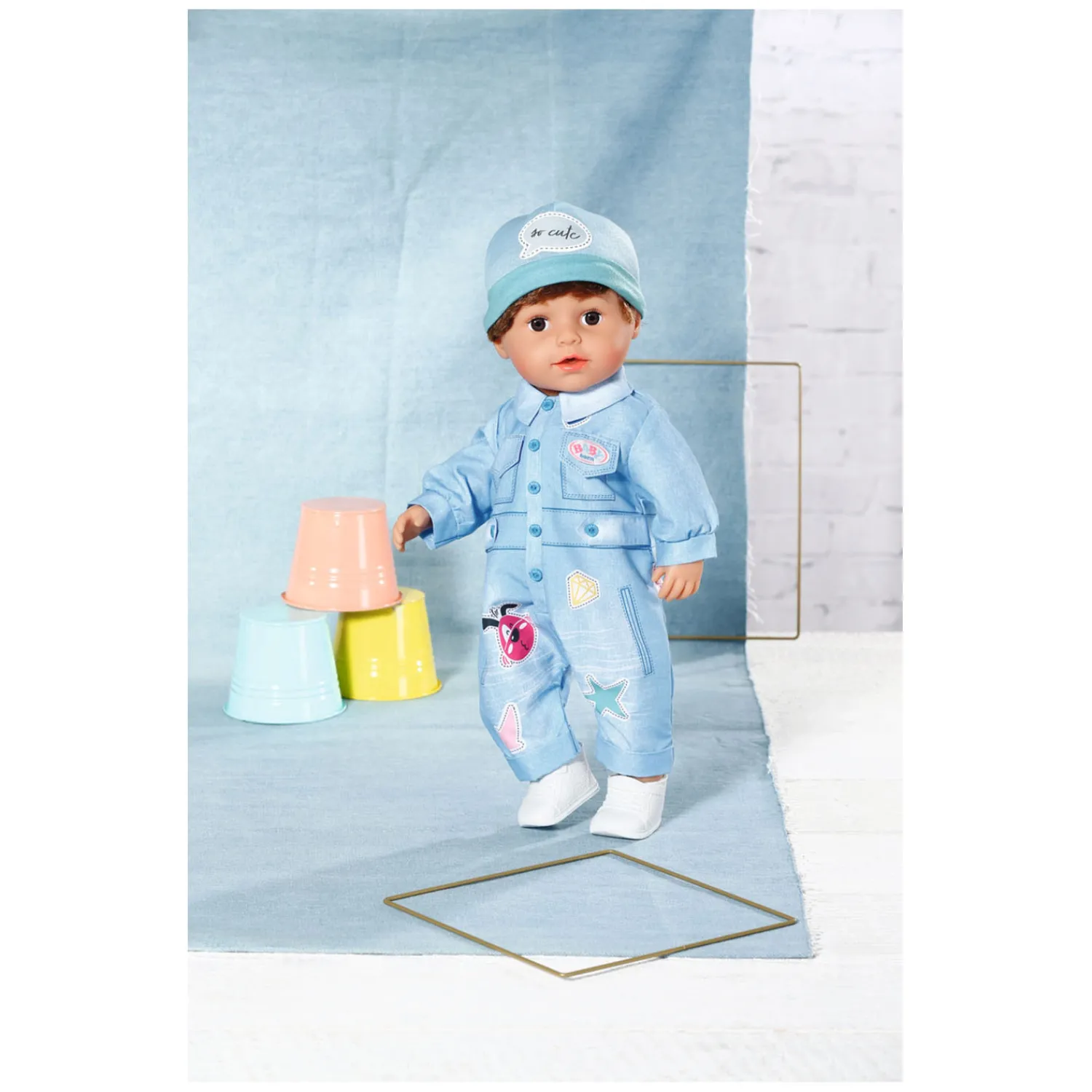 Baby Born Deluxe Jean Overall, 43cm Outlet