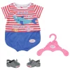 Pyjama met Schoenen Blauw, 43cm>Baby Born Online