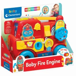 Baby Montessori Brandweerwagen>Clementoni